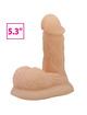 Dildo Realístico Pretty Love Wildon Bege 10 cm