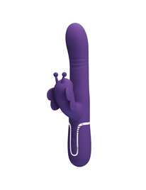 Vibrador Rabbit Pretty Love Farfalla Roxo
