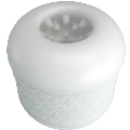 Masturbador Pretty Love Crystal Branco
