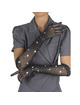 subblime - 957469 guantes transparentes con brillo negro s/m