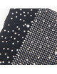 Subblime - 957469 guantes transparentes con brillo negro s/m
