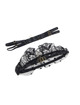 subblime - 957483 conjunto sujetador y liga de encaje negro s/m