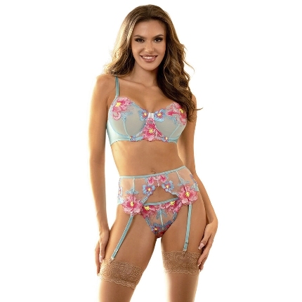 Conjunto Subblime Ricamo Rosa