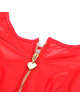 Mini Vestido Subblime Cuore Vermelho