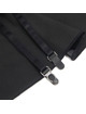 subblime - 957704 vestido de cuero con cremallera y encaje negro s/m