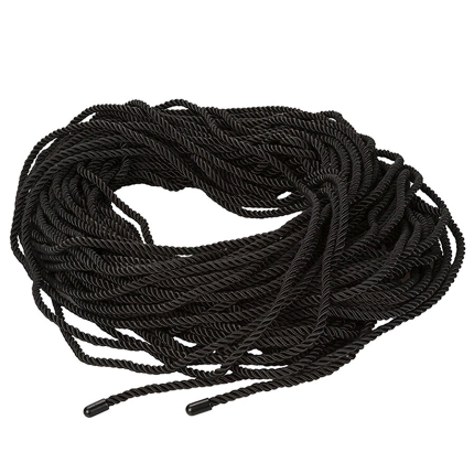 calexotics - scandal cuerda bdsm negra 50 m