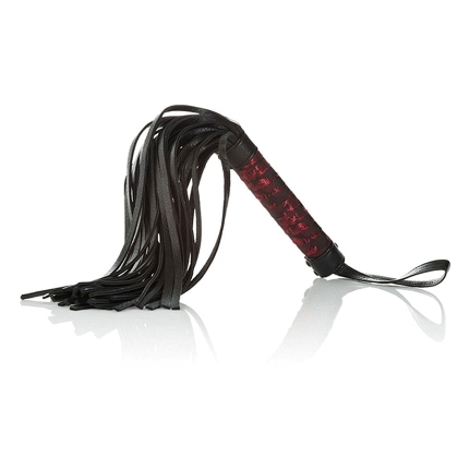Chicote Calexotics Scandal Etichetta Preto e Vermelho