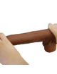 Dildo Realístico Pretty Love Adley Castanho 28 cm