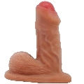 Dildo Realístico Pretty Love Warnell Castanho 9,5 cm