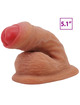 Dildo Realístico Pretty Love Warnell Castanho 9,5 cm