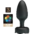 pretty love - osborn plug anale con luce led nero 9,8 cm