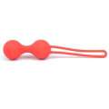 Bolas de Kegel Silicone Vermelho