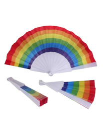 Leque Pride Rainbow