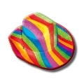 pride - cappello con bandiera lgbt