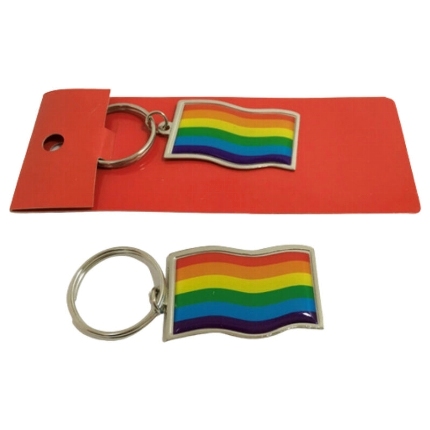 pride - portachiavi bandiera lgbt