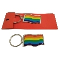 pride - portachiavi bandiera lgbt