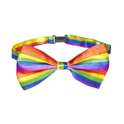 pride - pajarita bandera lgbt