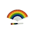 pride - abanico madera bandera arcoÍris