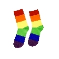 pride - calcetines lgtb talla l/xl