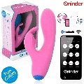 Vibrador Rabbit Oninder Cute com App Rosa