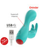 Vibrador Rabbit Oninder Cute com App Verde