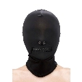 ns novelties - fetish fashion pasamontaÑas completo con cremallera nylon negro