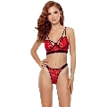 passion - porigelia bikini rojo s/m