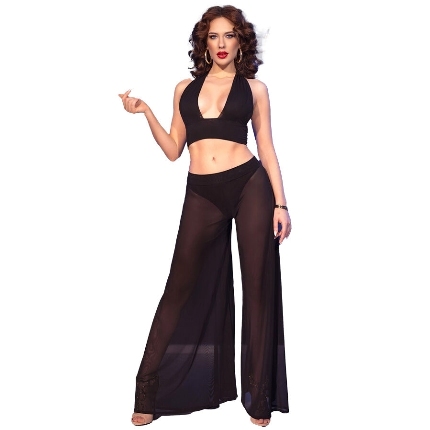 Conjunto Chilirose Chenia Preto