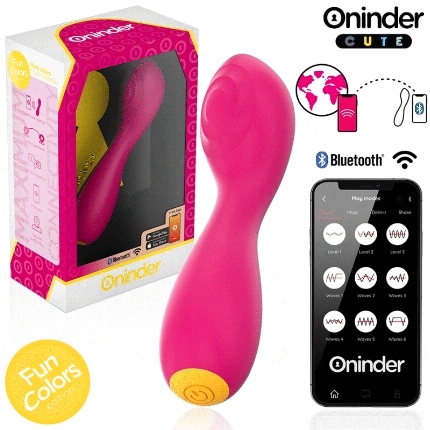 Vibrador Oninder Love Buddy com App Rosa