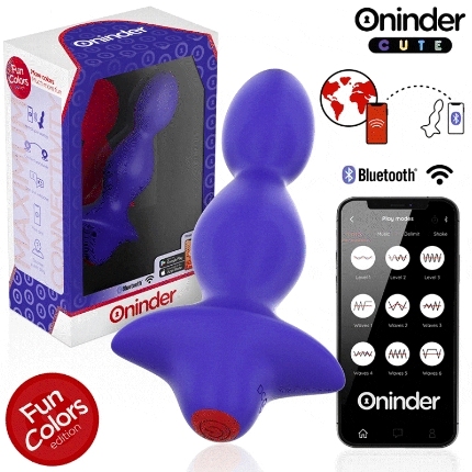 Plug Anal Oninder Love Butt com Vibração e App
