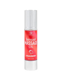 Óleo de Massagem Secretplay Morango 50 ml