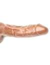 Dildo Being with Testicles Brown 16.5 cm 234027