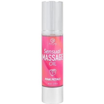 Óleo de Massagem Secretplay Pétalas de Rosas 50 ml