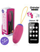 Ovo Vibratório Oninder Amore com App Rosa e Roxo