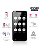 Ovo Vibratório Oninder Amore com App Rosa e Roxo