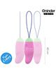 oninder cute - love pleasure huevo vibro-rotador 360 silicona - app mundial gratuita