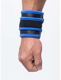 Wrist wallet, Mister B Neoprene Black and Blue 132011