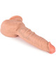 Dildo Realístico Xise Claude Bege 16,5 cm