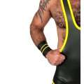 Gauntlet Mister B Neoprene Preto e Amarelo