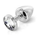 Butt Plug Diogol Anni Plata y 5,5 pulgadas