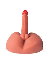 Masturbador Realístico Xise Miele Dildo e Ânus com Vibração 25 cm