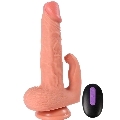 Vibrador Realístico Shequ Hayden com Vibração e Comando 16 cm