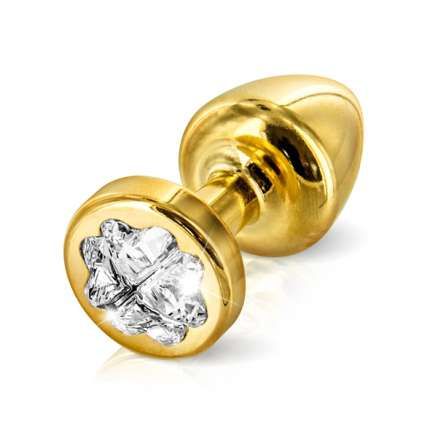 Butt Plug Diogol Anni Trevo Dourado 5,5 cm,243017