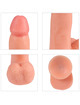 shequ - adam dildo vibrador con control remoto 21 cm