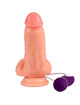 shequ - soldier dildo vibrador con control remoto 16 cm