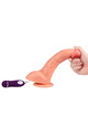 shequ - beast dildo vibrador con control remoto 24,5 cm