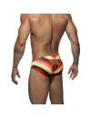 Sunga Addicted Woof Digital Brief Laranja,500135