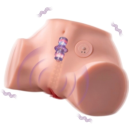 Masturbador Xise Fennie Vagina e Ânus com Vibração