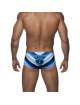 Sunga Addicted Woof Digital Brief Azul Marinho,500136