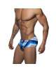 Swimwear Addicted Woof Digital Brief Navy Blue 500136